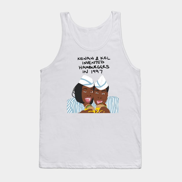 Inventors of Burgers Tank Top by PlanetWeirdPod